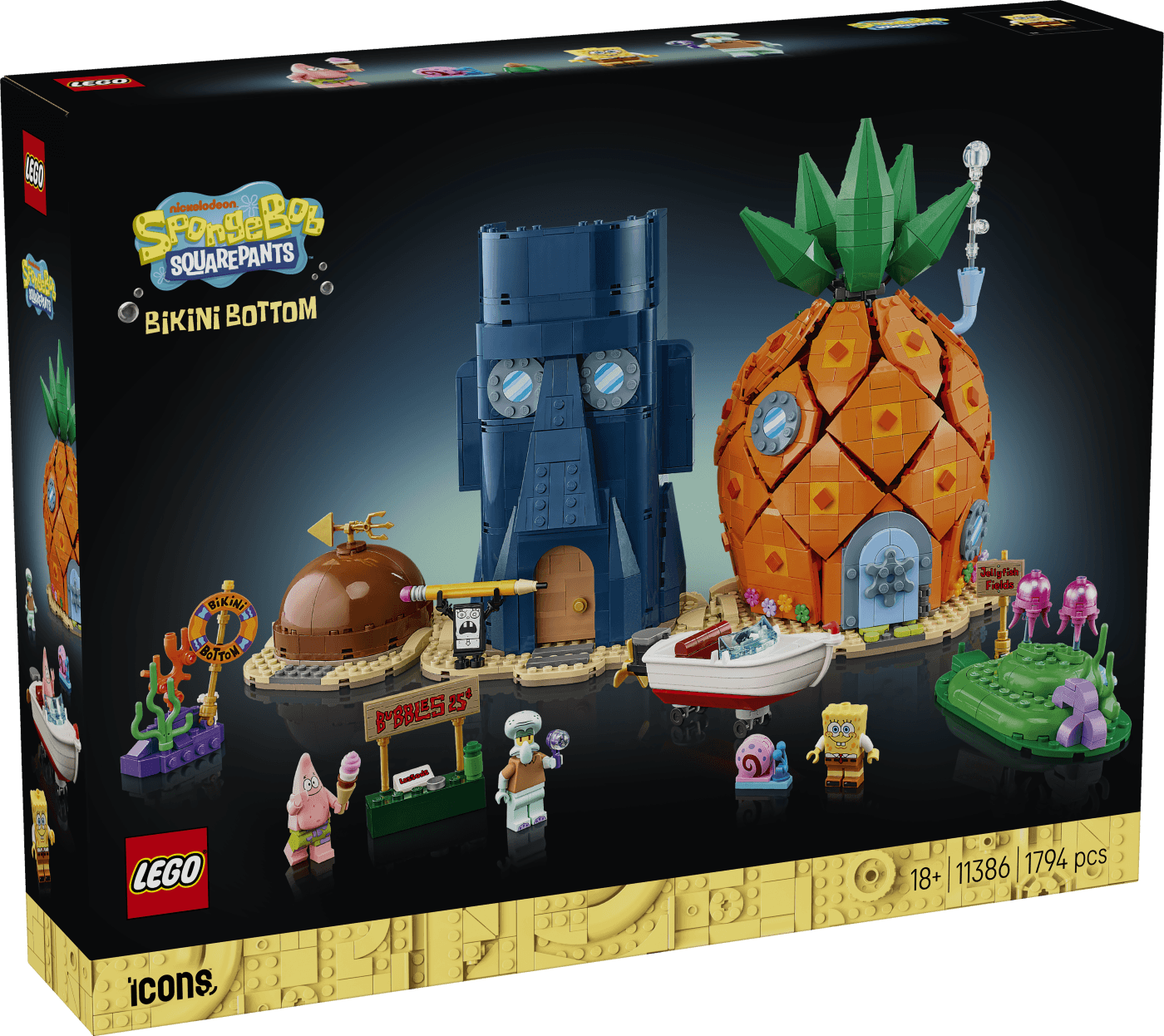 SpongeBob SquarePants: Bikini Bottom LEGO 11386 | Fyrebrick.be