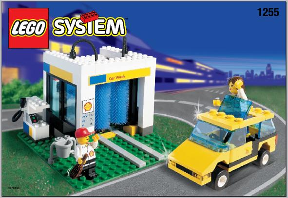 1255-1 | Shell Car Wash | INSTRUCTIONS | LEGOPART