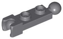 14419 | Plate, Modified 1 x 2 with Tow Ball and Small Tow Ball Socket on Ends | LEGOPART