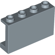 14718 | Panel 1 x 4 x 2 with Side Supports - Hollow Studs | LEGOPART