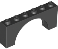 15254 | Arch 1 x 6 x 2 - Medium Thick Top without Reinforced Underside | LEGOPART