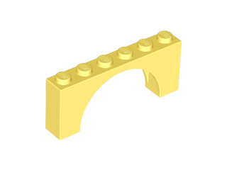 15254 | Arch 1 x 6 x 2 - Medium Thick Top without Reinforced Underside | LEGOPART