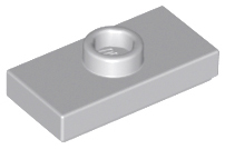 15573 | Plate, Modified 1 x 2 with 1 Stud with Groove and Bottom Stud Holder | LEGOPART