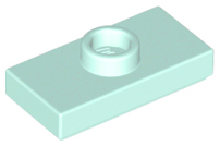 15573 | Plate, Modified 1 x 2 with 1 Stud with Groove and Bottom Stud Holder | LEGOPART