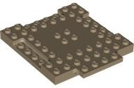 15624 | Brick, Modified 8 x 8 x 2/3 with 1 x 4 Indentations and 1 x 4 Plate | LEGOPART