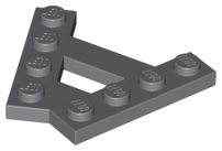 15706 | Wedge, Plate A-Shape with 2 Rows of 4 Studs | LEGOPART