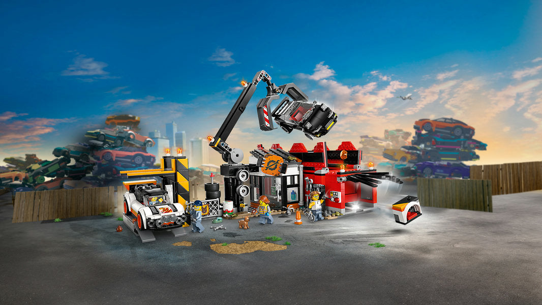 Scrapyard with Cars LEGO 60472