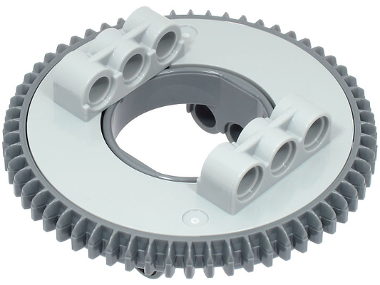 18939c04 | Technic Turntable 60 Tooth with Dark Bluish Gray Top with Beveled Teeth | LEGOPART