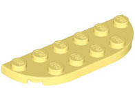 18980 | Plate, Round Corner 2 x 6 Double | LEGOPART