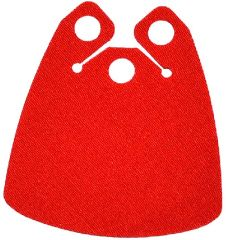 19949 | Minifigure Cape Cloth, Curved Bottom with 3 Top Holes | LEGOPART