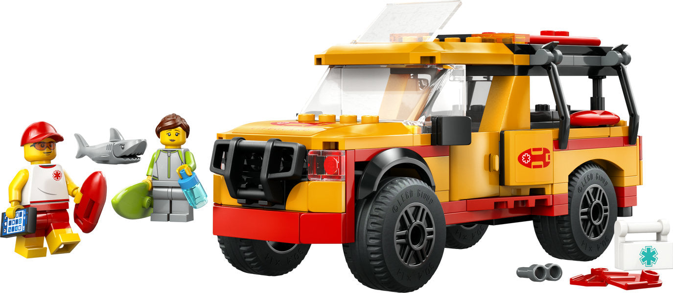 Lifeguard Beach Rescue Truck LEGO 60453