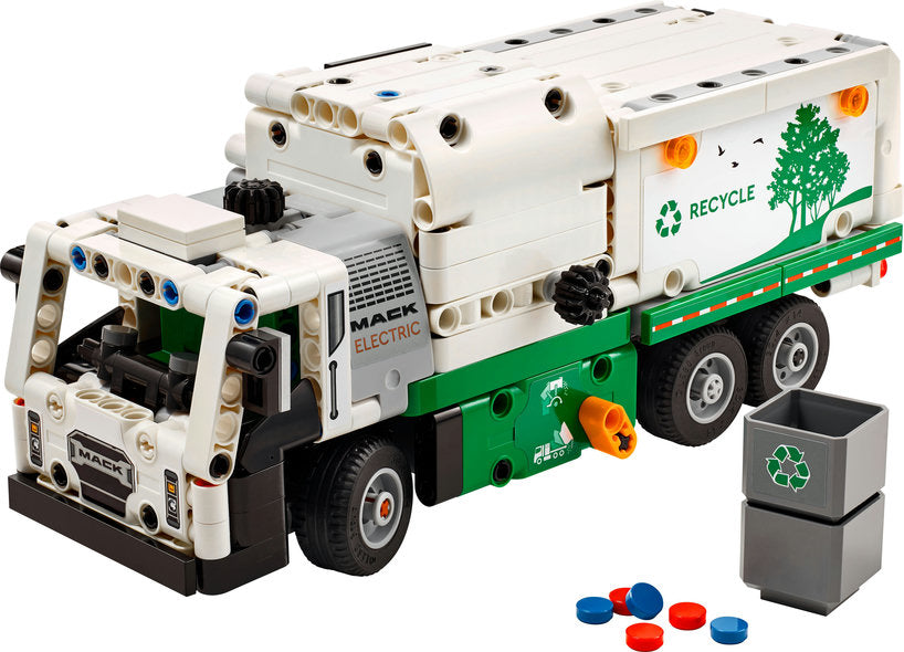 Mack® LR electric garbage truck LEGO 42167
