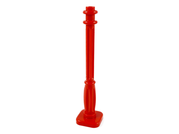 2039 | Support 2 x 2 x 7 Lamp Post, 6 Base Flutes | LEGOPART