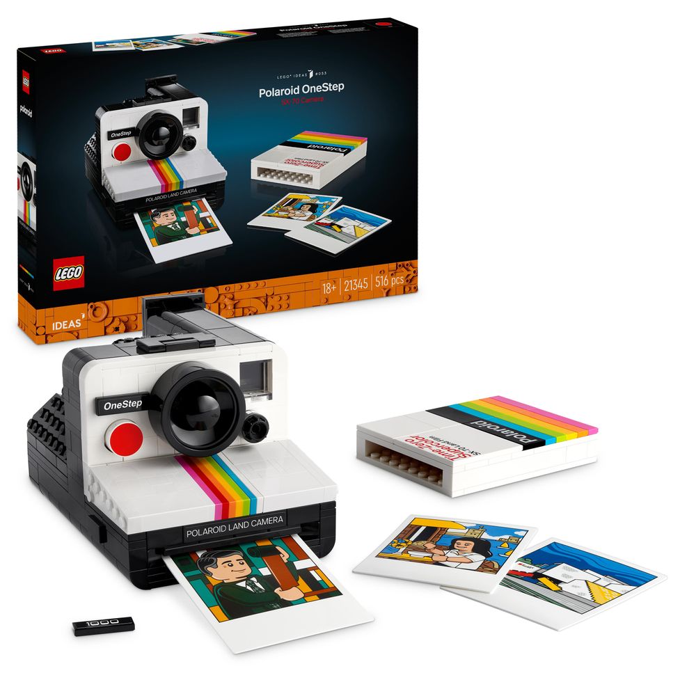 Polaroid OneStep SX-70 camera LEGO 21345