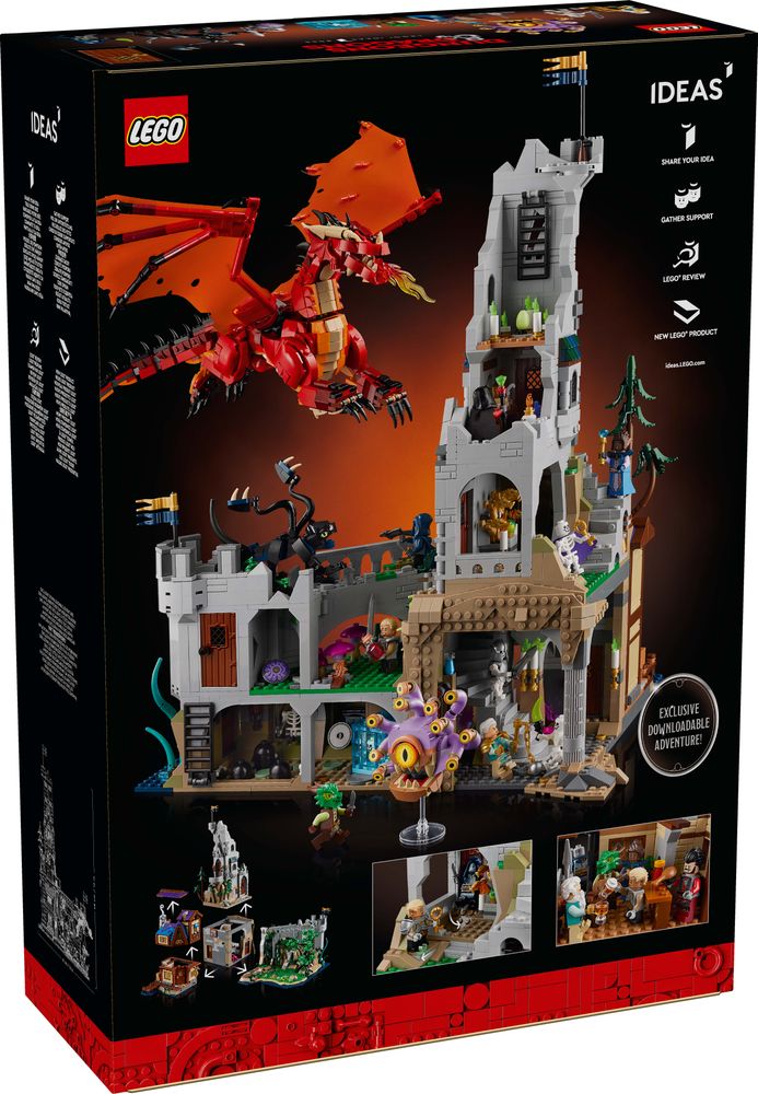 Dungeons & Dragons: Red Dragon's Tale LEGO 21348