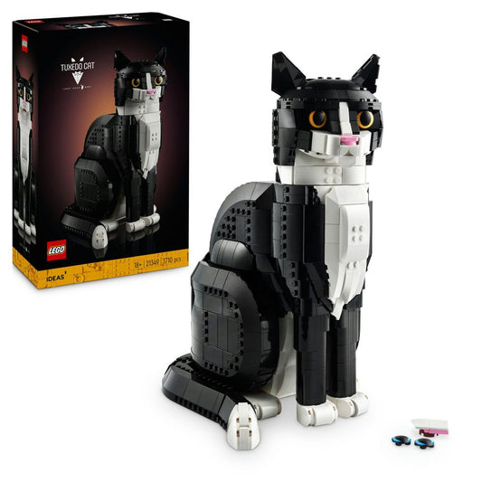 Tuxedo Cat LEGO 21349