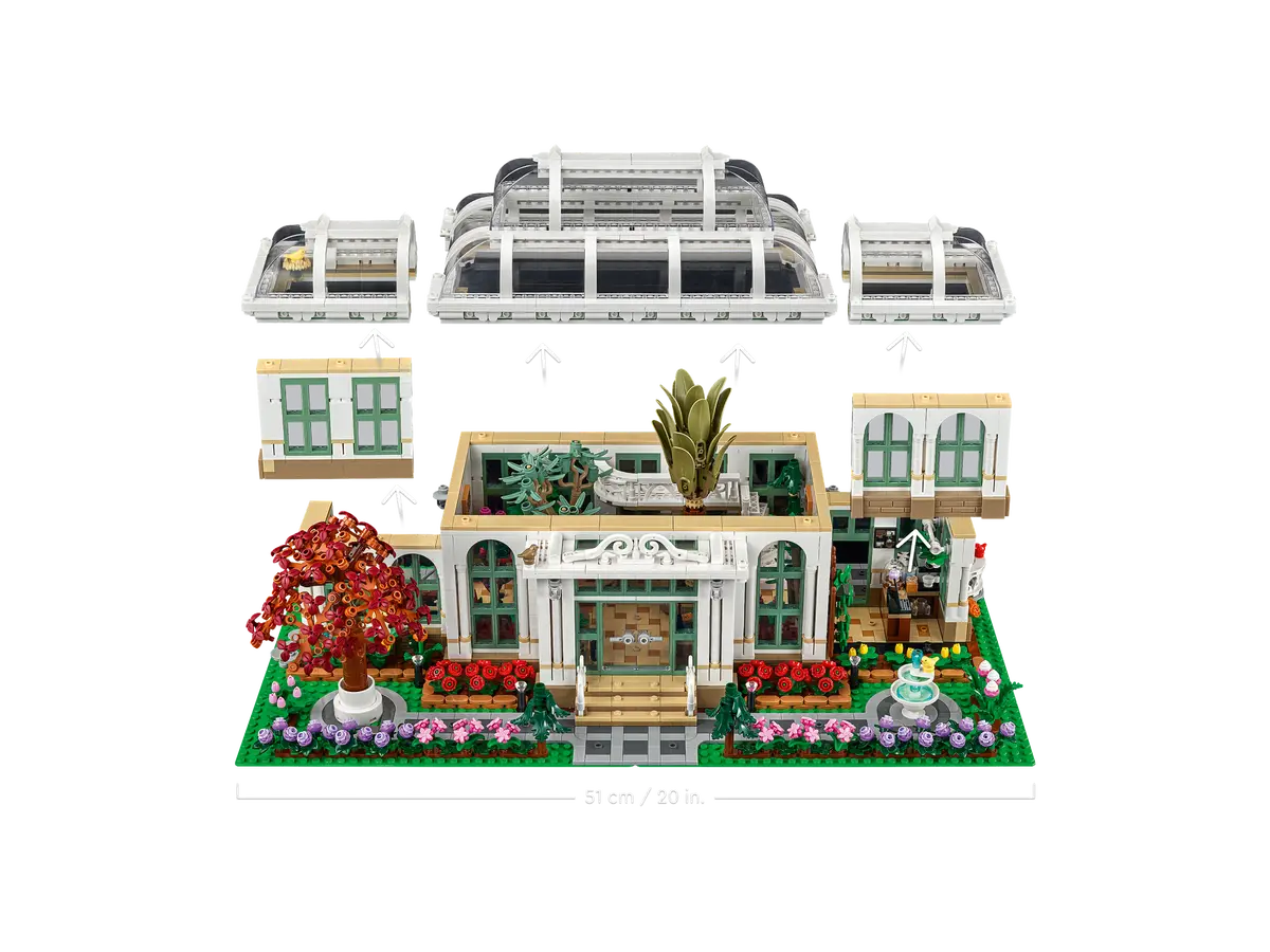 De botanische tuin LEGO 21353