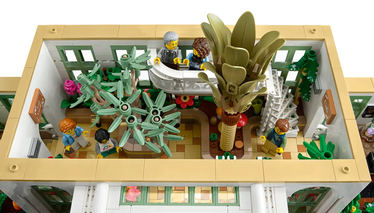 De botanische tuin LEGO 21353