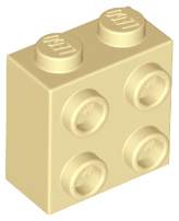 22885 | Brick, Modified 1 x 2 x 1 2/3 with Studs on Side | LEGOPART