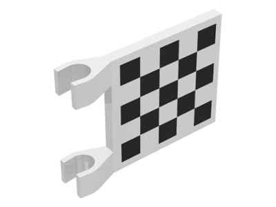 2335p03 | Flag 2 x 2 Square with Checkered Pattern (Printed) | LEGOPART