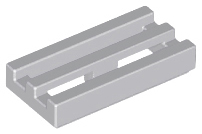 2412b | Tile, Modified 1 x 2 Grille with Bottom Groove | LEGOPART