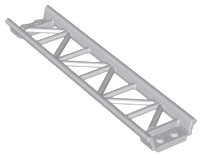 25059 | Train, Track Roller Coaster Straight 16L | LEGOPART