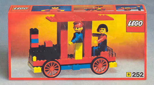 Locomotive with Driver & Passenger LEGO 252