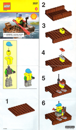 2537-1 | Extreme Team Raft | INSTRUCTIONS | LEGOPART