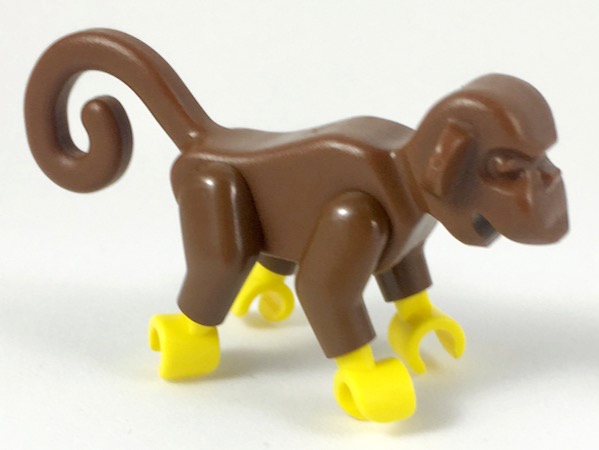 2550c01 | Monkey with Yellow Hands and Feet | LEGOPART