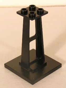 2680b | Support 4 x 4 x 5 Stanchion, Standard Studs | LEGOPART