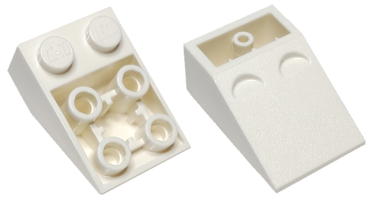 2752 | Slope, Inverted 33 3 x 2 with Hollow Round Bottom Tube | LEGOPART