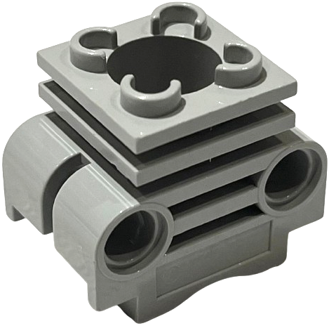 2850a | Technic Engine Cylinder with Partial Hollow Studs on Top and Side Slots | LEGOPART