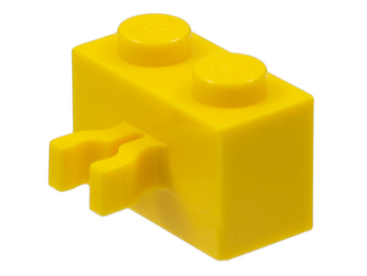 30237a | Brick, Modified 1 x 2 with Split U Clip Thick | LEGOPART
