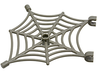 30240 | Spider Web Flat with Hollow Stud, Bar Ends, and Clips | LEGOPART