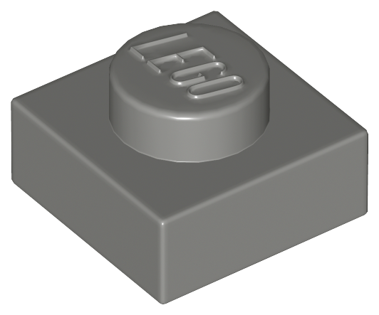 3024 | Plate 1 x 1 | LEGOPART