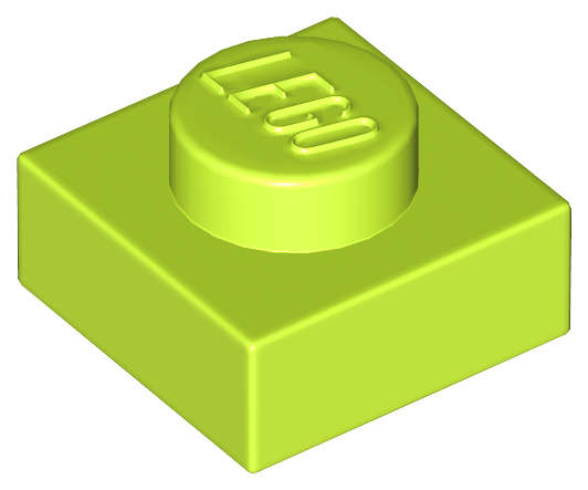 3024 | Plate 1 x 1 | LEGOPART