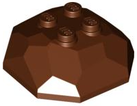 30293 | Rock 4 x 4 Octagonal Boulder, Top | LEGOPART