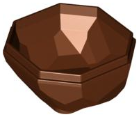 30294 | Rock 4 x 4 Octagonal Boulder, Bottom | LEGOPART