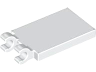 30350b | Tile, Modified 2 x 3 with 2 Open O Clips | LEGOPART