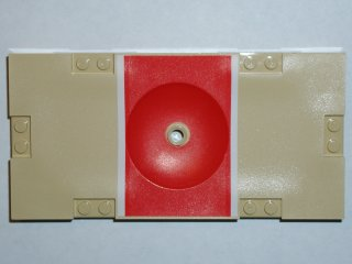 30489pb01 | Sports Field Section 8 x 16 with Basketball Lane Pattern | LEGOPART