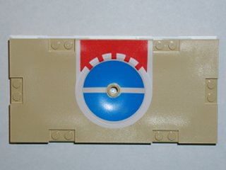 30489pb02 | Sports Field Section 8 x 16 with Basketball Free-Throw Line Pattern | LEGOPART