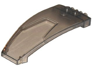 30536 | Windscreen 8 x 4 x 2 Curved Taper with Locking Dual 2 Fingers | LEGOPART