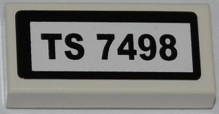 3069pb0218 | Tile 1 x 2 with | LEGOPART