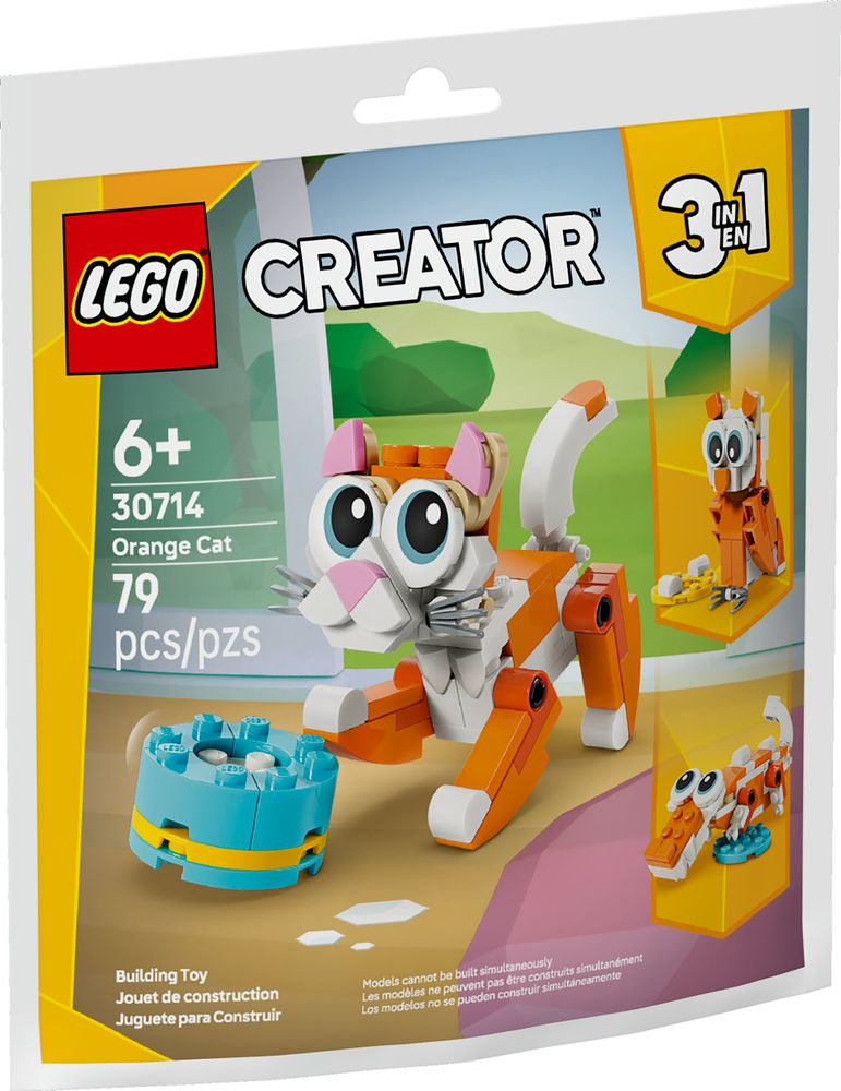 Orange Cat LEGO 30714