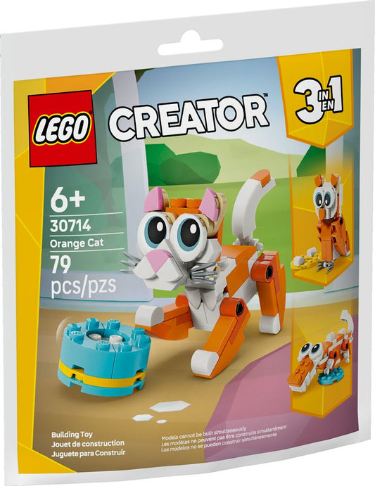 Orange Cat LEGO 30714