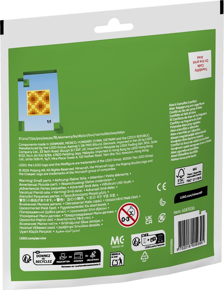 Alex's Campfire Conflict LEGO 30732