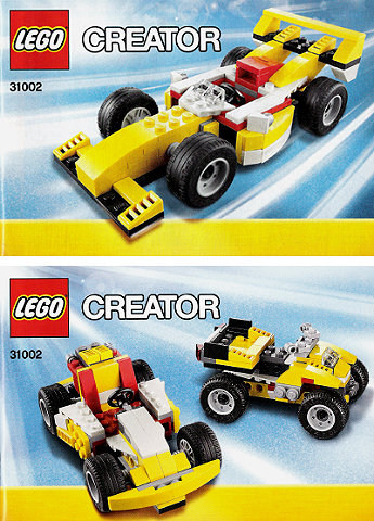 31002-1 | Super Racer | INSTRUCTIONS | LEGOPART