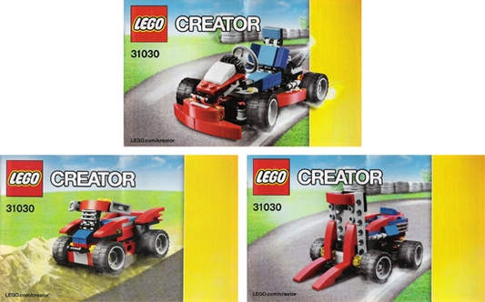 31030-1 | Red Go-Kart | INSTRUCTIONS | LEGOPART