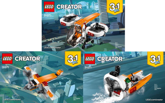 31071-1 | Drone Explorer | INSTRUCTIONS | LEGOPART