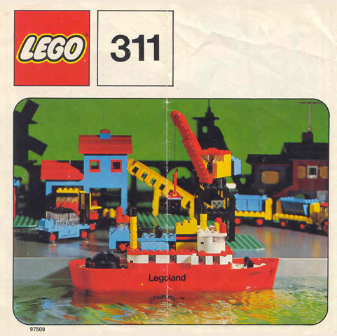 311-1 | Ferry | INSTRUCTIONS | LEGOPART